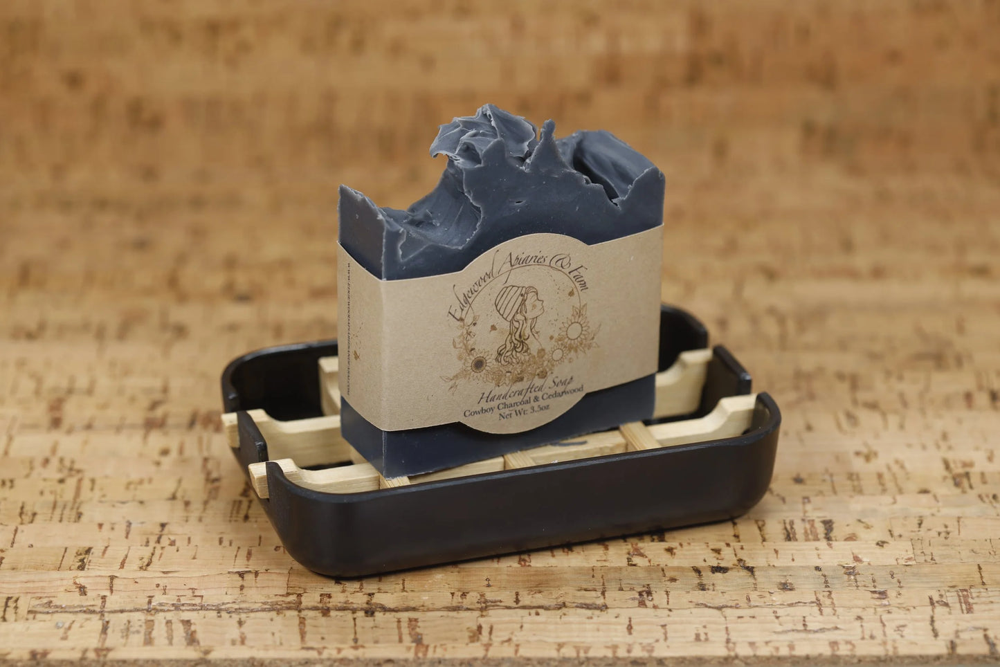 Cowboy Charcoal & Cedarwood Handcrafted Soap
