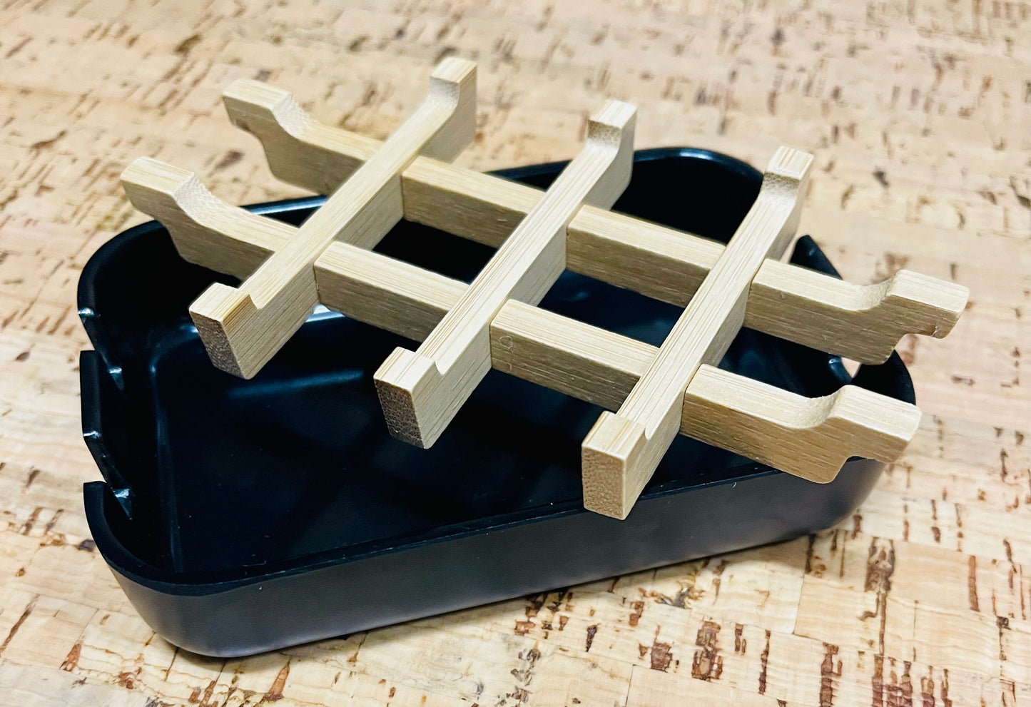 Bamboo Fiber Soap Dish
