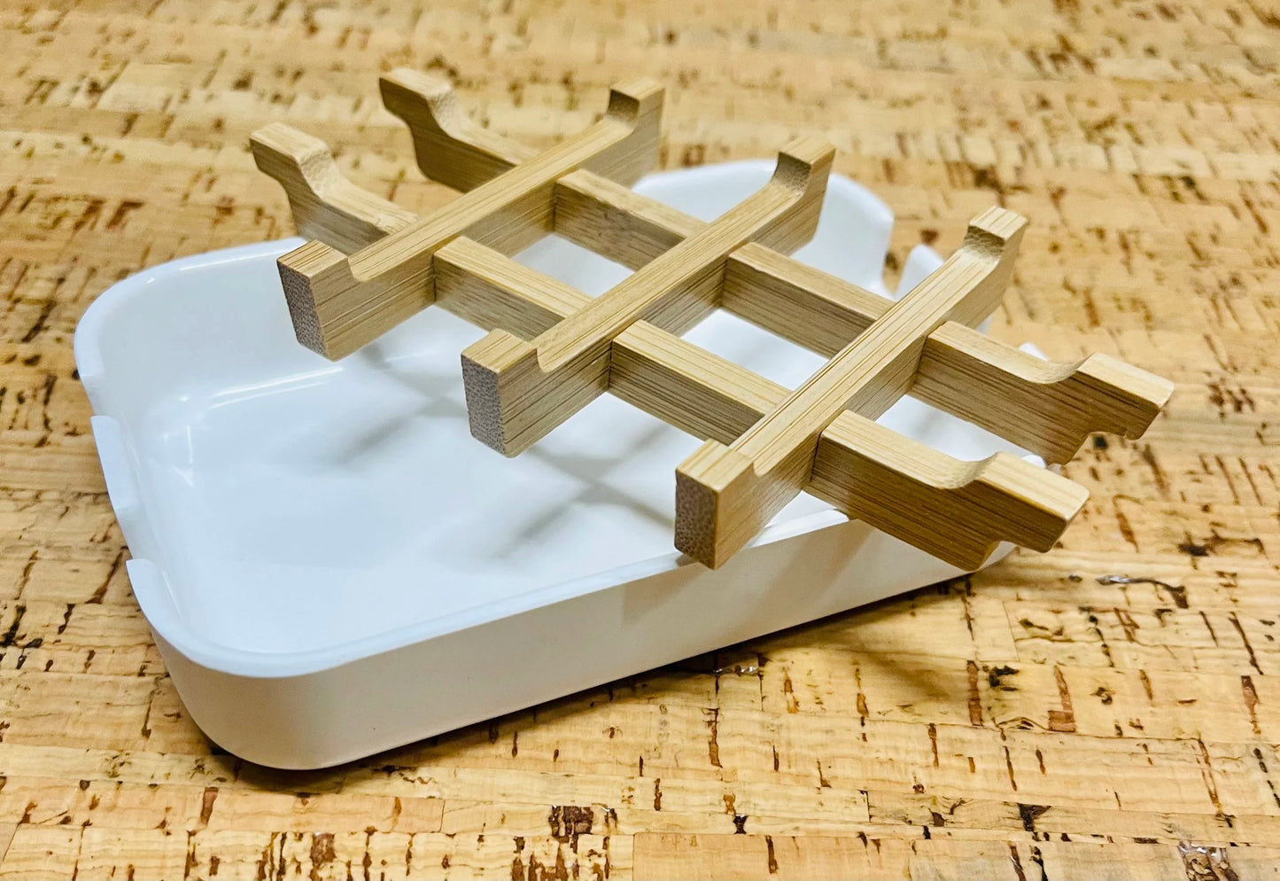 Bamboo Fiber Soap Dish