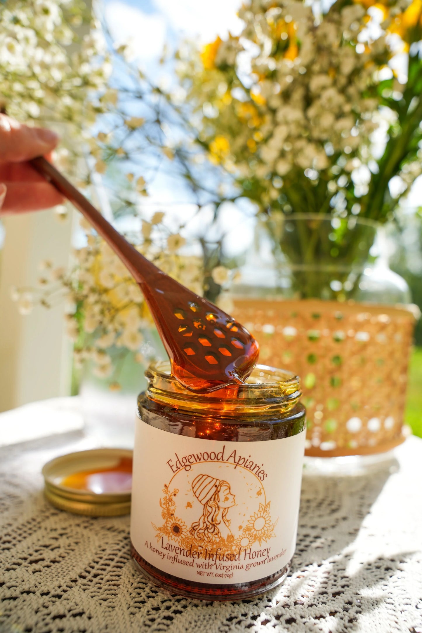 Lavender Infused Honey