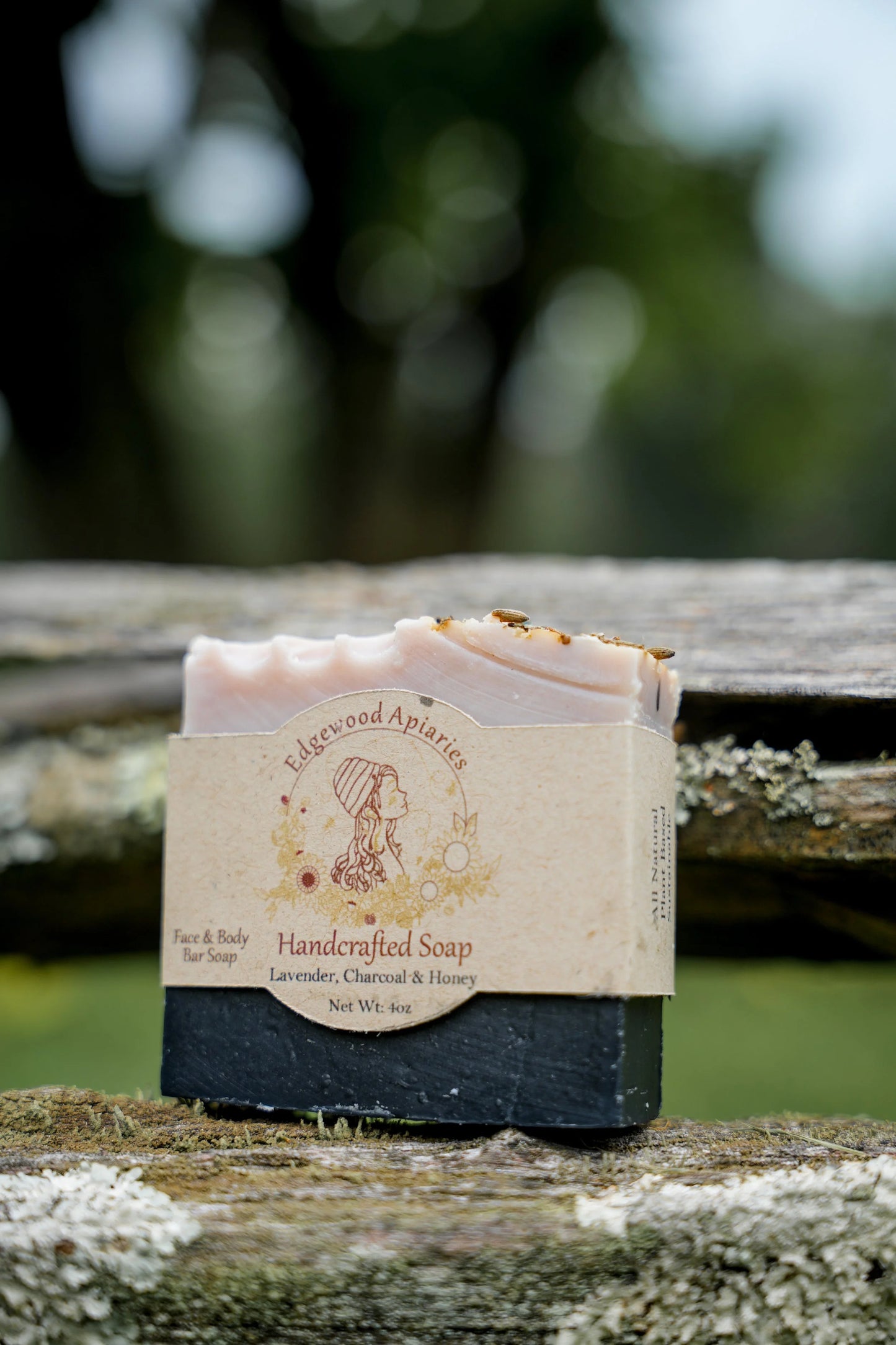 Lavender Charcoal Facial & Body Bar
