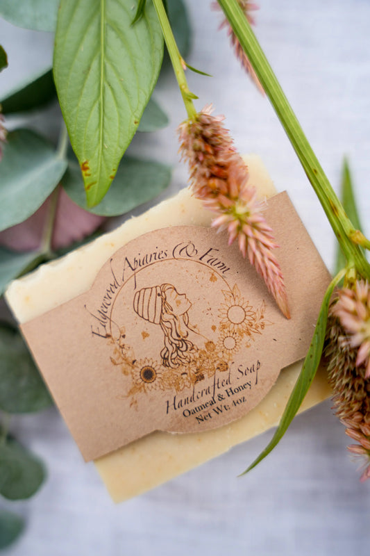Oatmeal & Honey Handcrafted Bar Soap