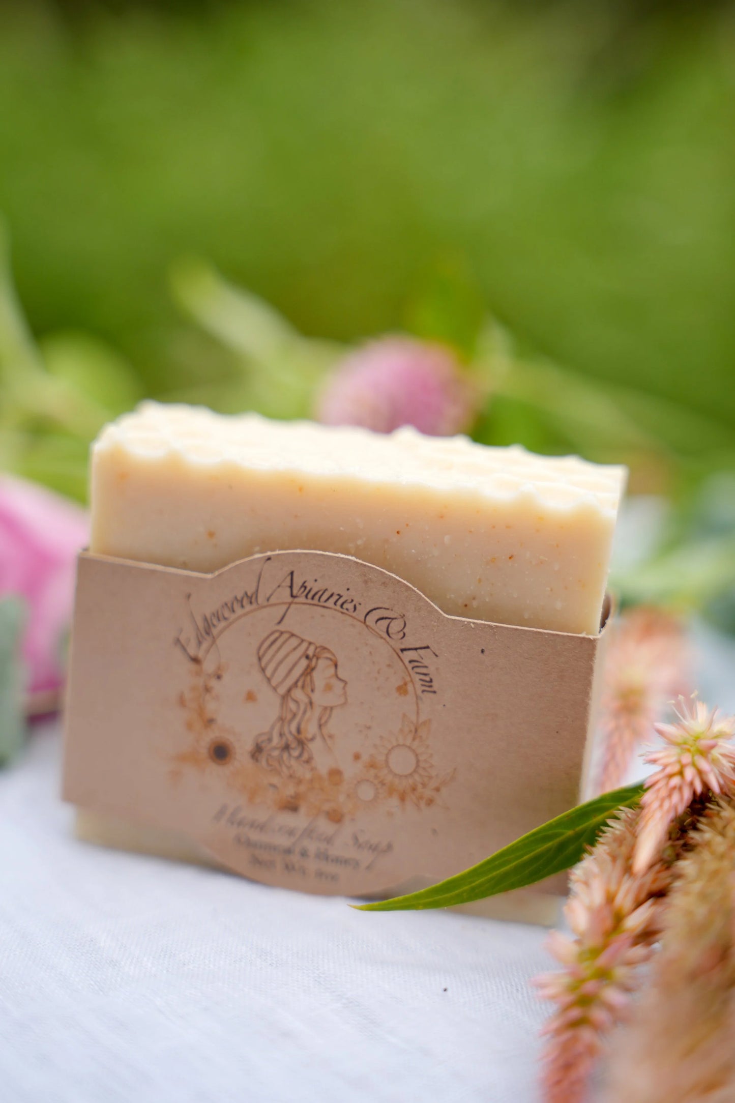 Oatmeal & Honey Handcrafted Bar Soap