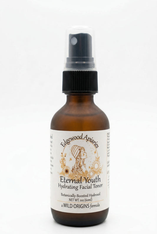 Edgewood Apiaries Eternal Youth Hydrosol Facial Toner on a white background