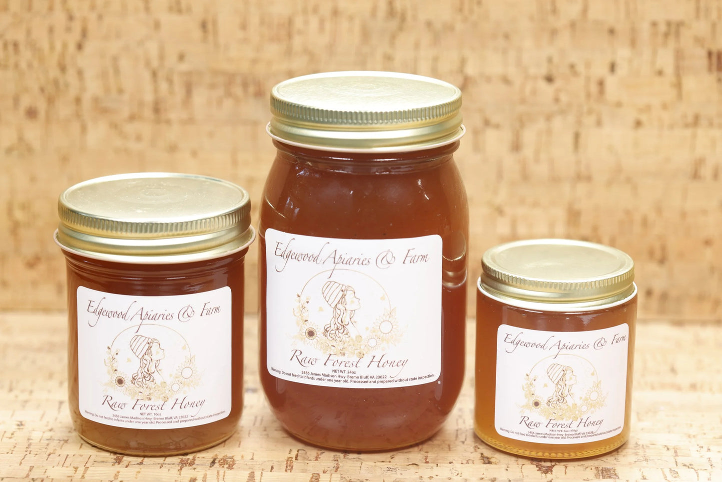 Raw Forest Honey; Tulip Poplar