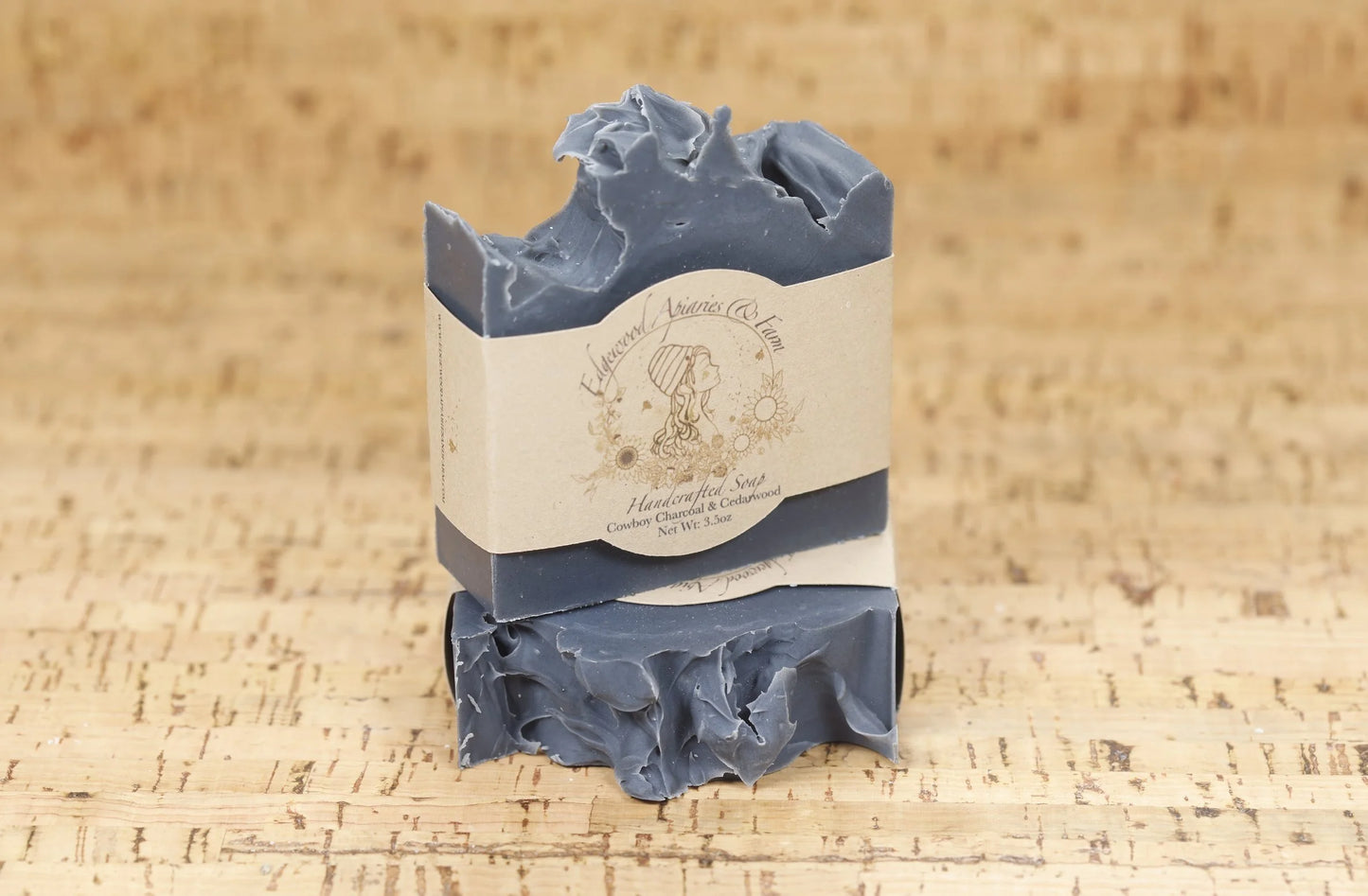 Cowboy Charcoal & Cedarwood Handcrafted Soap